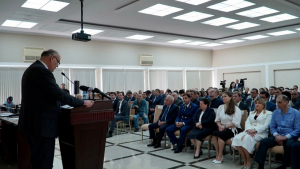 Послание Президента Республики Абхазия Аслана Бжания к Народному Собранию - Парламенту Республики Абхазия