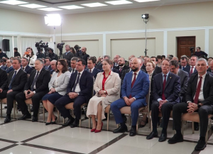 Председатель Верховного суда Республики Абхазия Саида Бутба приняла участие в заседании Народного Собрания-Парламента, на котором Президент Бадра Гунба обратился к Парламенту с ежегодным посланием